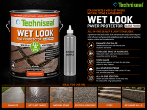Techniseal WL5 Wet Look Sealer and Joint Stabilizer Sample