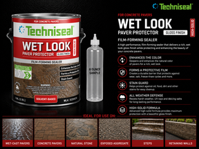 Techniseal WL4 High Gloss Wet Look Sealer Sample
