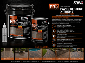SRW PRX Paver Restore X-Treme Pigmented Sealer Sample