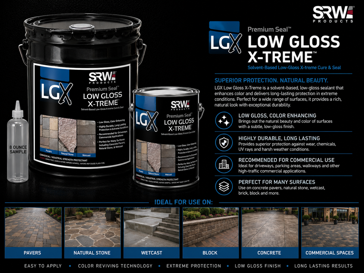 SRW LGX Low Gloss X-Treme Sealer Sample