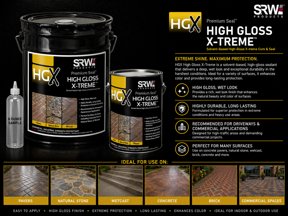 SRW HGX High Gloss X-Treme Sealer Sample