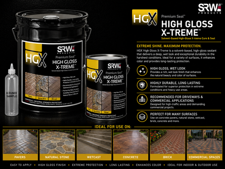 SRW HGX High Gloss X-Treme Sealer Sample