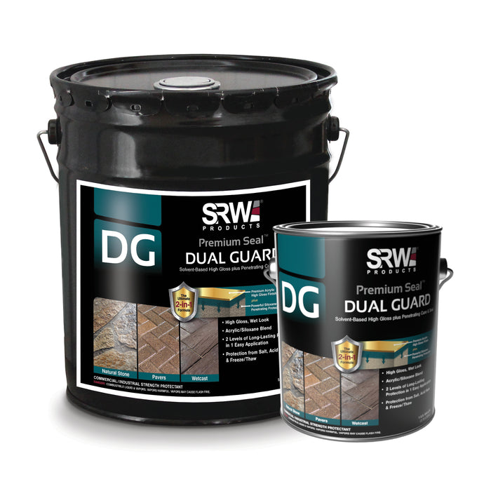 SRW DG Dual Guard High Gloss Paver Sealer, Wet Look