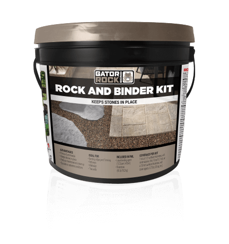 Alliance Gator Rock Bond binder kit with riverstone