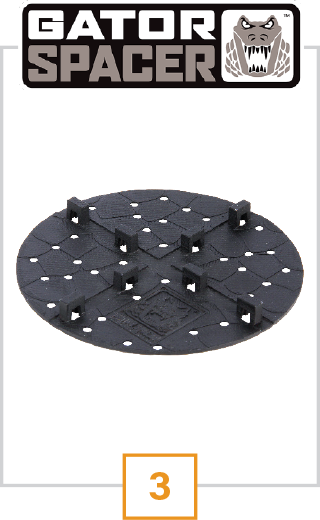 Alliance Gator Spacers for porcelain tile