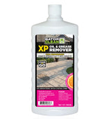 Gator Clean XP Oil & Grease Remover 1 quart white bottle, citrus-based formula for concrete pavers and natural stone