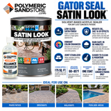 Alliance Gator Satin Look Solvent Acrylic Sealer Sample, 8 oz