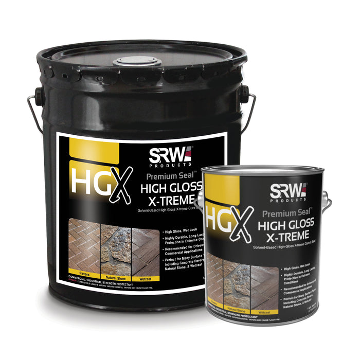 SRW HGX High Gloss X-Treme Premium Paver Sealer