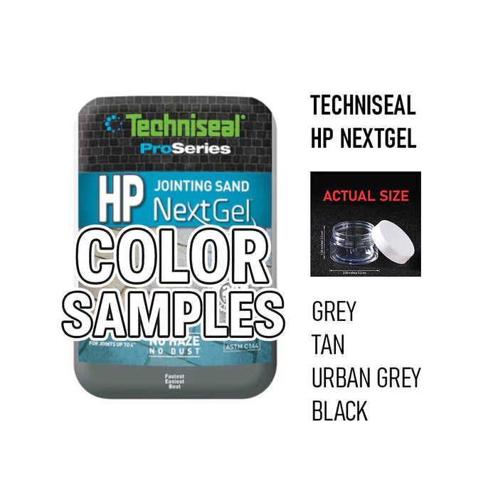 COLOR SAMPLES- Techniseal Polymeric Sand