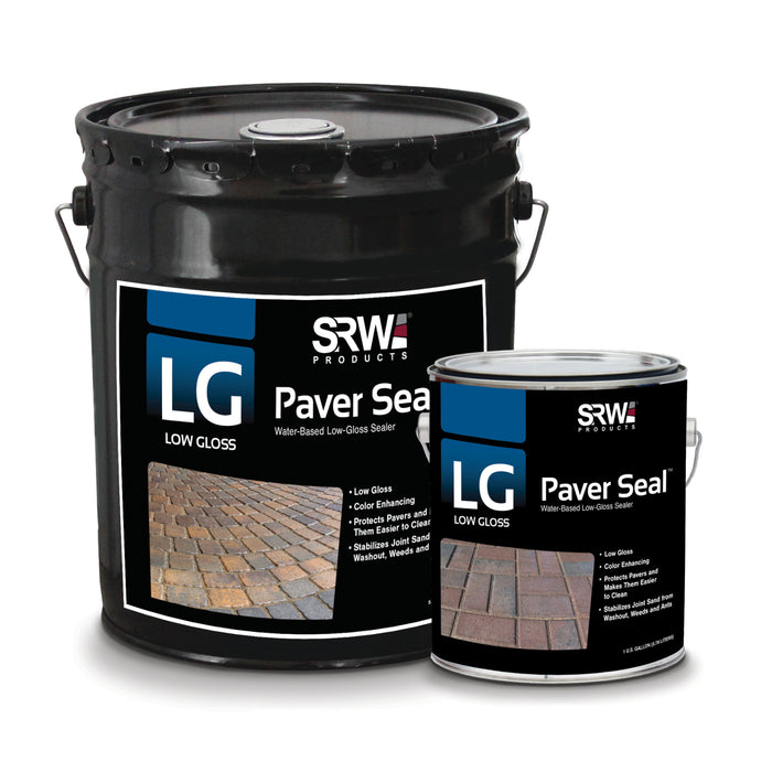 SRW LG Low Gloss Paver Sealer, Satin, Water Based