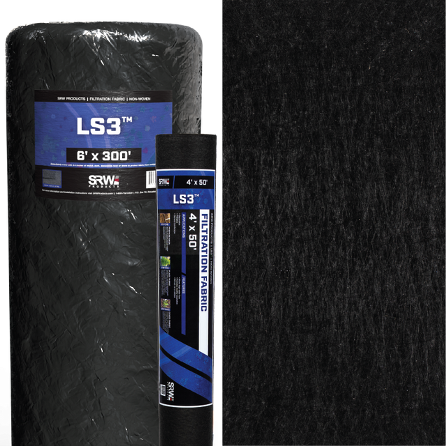 SRW LS3 Non-Woven Drainage and Filtration Fabric