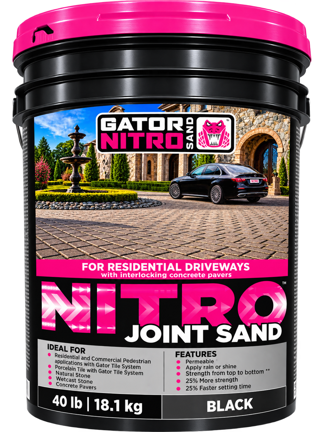 Alliance Gator Nitro Joint Sand for Pavers, Natural Stone and Porcelain Tile