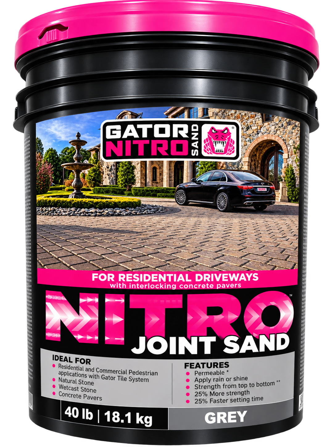Alliance Gator Nitro Joint Sand for Pavers, Natural Stone and Porcelain Tile