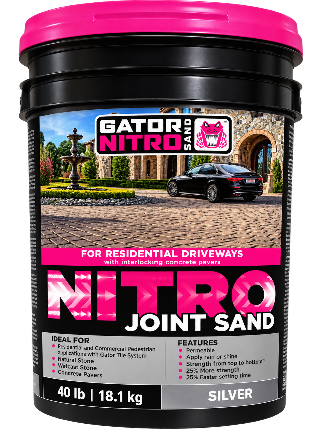 Alliance Gator Nitro Joint Sand for Pavers, Natural Stone and Porcelain Tile