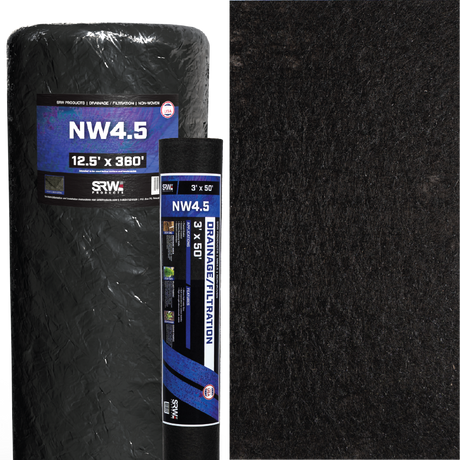 SRW NW4.5 Non-Woven Drainage and Filtration Fabric