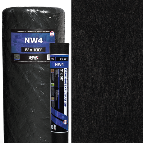 SRW NW4 Non-Woven Drainage and Filtration Fabric