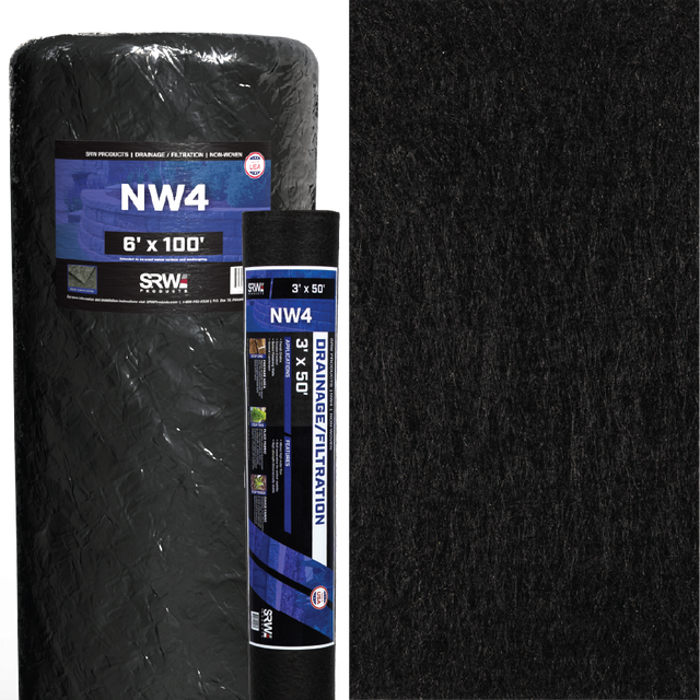 SRW NW4 Non-Woven Drainage and Filtration Fabric