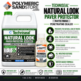 Techniseal iN Natural Look Paver Sealer Sample, 8 oz