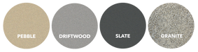 SEK Surebond PS1500 colors Pebble Slate and Granite