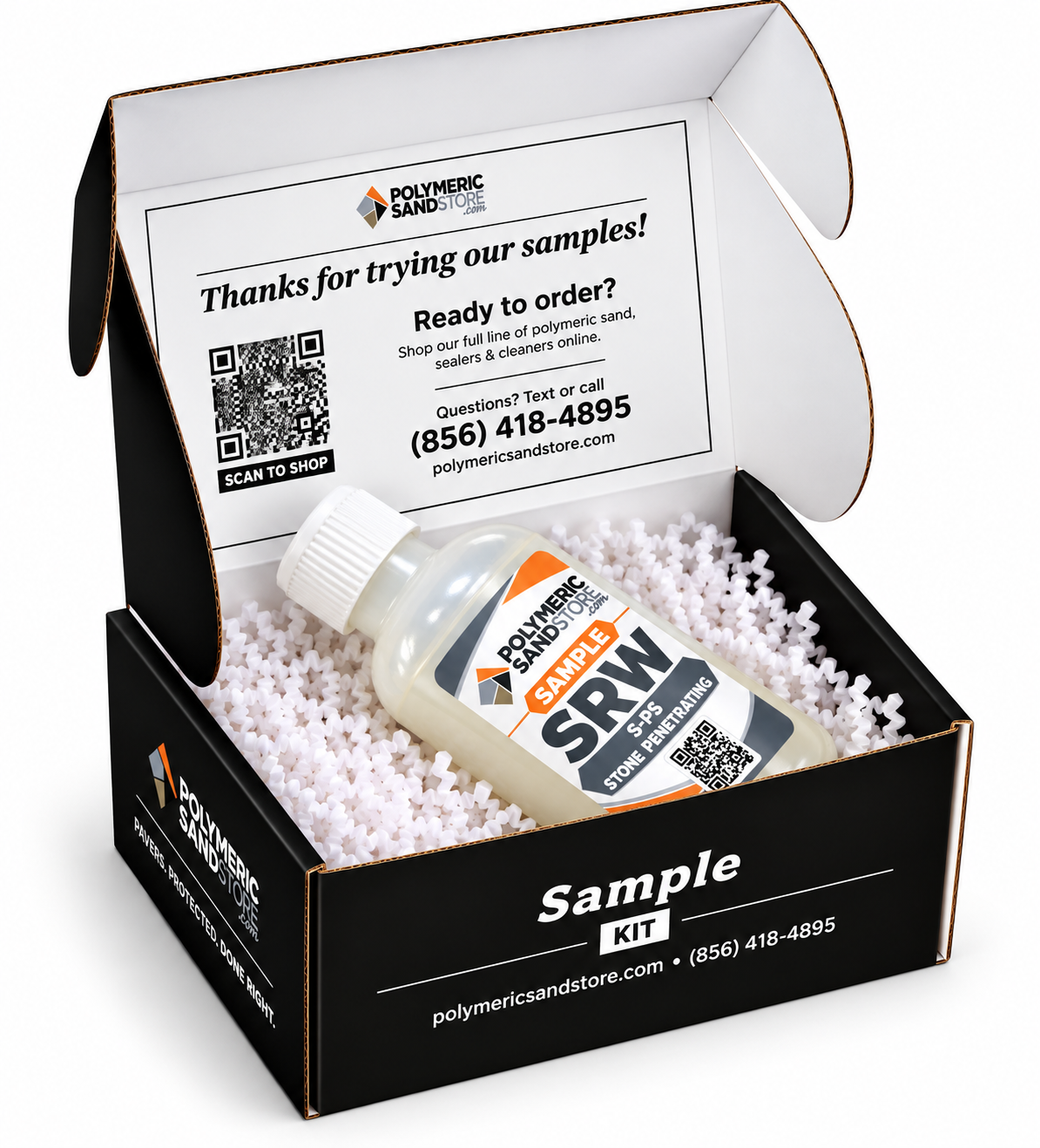SRW S-PS Penetrating Stone Sealer Sample, 8 oz Natural Look