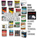 Polymeric sand color sample containers and bags from brands including Techniseal, SRW, SEK, Alliance, Rhino, and Surebond