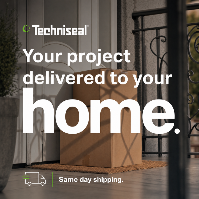 Techniseal jointing sand boxes waiting on front porch doormat – same day shipping straight to your home