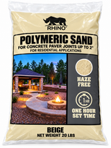 Rhino Power Bond Plus Polymeric Sand, Joints to 2 in, 10 to 50 lb