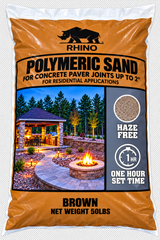 Rhino Power Bond Plus Polymeric Sand, Joints to 2 in, 10 to 50 lb