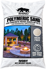 Rhino Power Bond Plus Polymeric Sand, Joints to 2 in, 10 to 50 lb