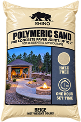 Rhino Power Bond Plus Polymeric Sand, Joints to 2 in, 10 to 50 lb
