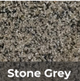 Romex Ecofine resin jointing sand Stone Grey color swatch – grey paver joint compound texture closeup