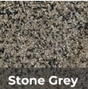 Romex Ecofine resin jointing sand Stone Grey color swatch – grey paver joint compound texture closeup