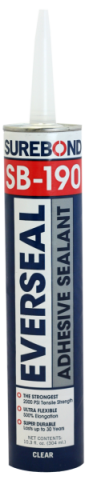 SEK Surebond SB-190 EverSeal pick proof hard setting sealant 10 oz