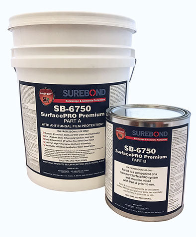 SEK Surebond SB-6750 SurfacePRO Premium two part urethane sealer kit