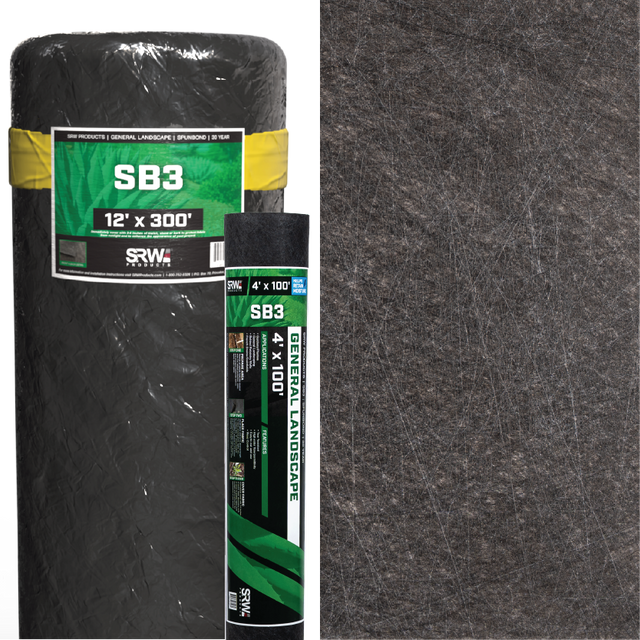 SRW SB3 Spunbond General Landscape Fabric
