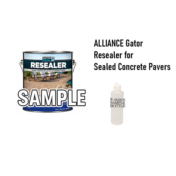 SEALER SAMPLE - Alliance Gator Resealer for Sealed Concrete Pavers