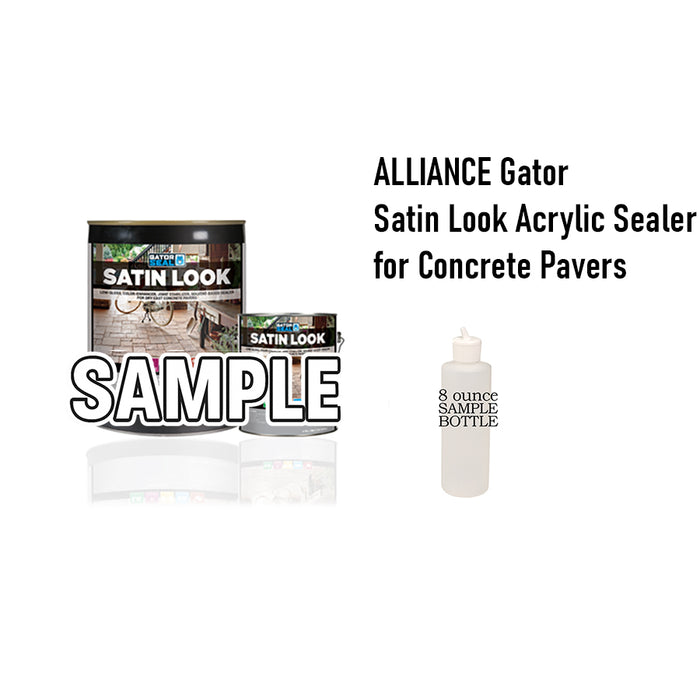 SEALER SAMPLE - Alliance Gator Satin Look Acrylic Paver Sealer for Concrete Pavers