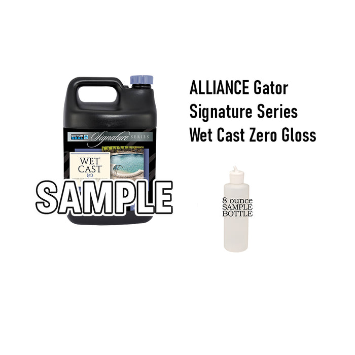 SEALER SAMPLE - Alliance Gator Signature Series Wet Cast Zero Gloss Sealer