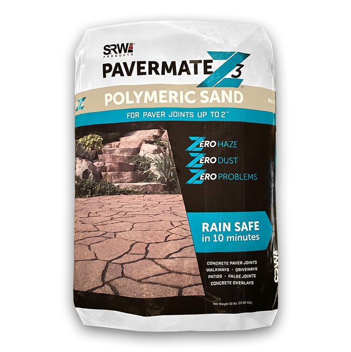 SRW Products Z3 Pavermate Polymeric Sand, 50-Pound Bag Paver Sand