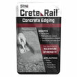 SRW Crete Rail Concrete Edging bag, fiber reinforced for maximum strength, for pavers, wetcast, natural stone, porcelain tile