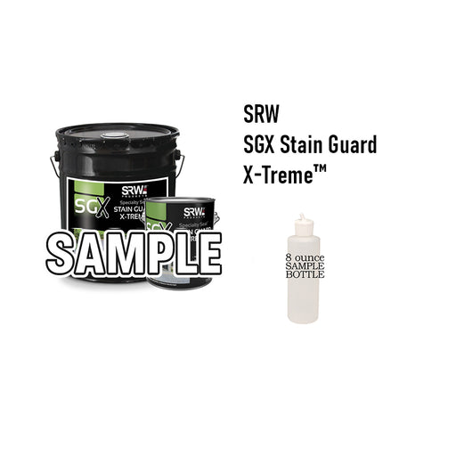 SRW Products SGX Stain Guard X-Treme Specialty Seal, stain resistant sealer for pavers natural stone patios driveways walkways pool decks, hardscape sealer 