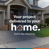 Jointing sand delivery boxes beside front porch of home with paver driveway – same day shipping on your order