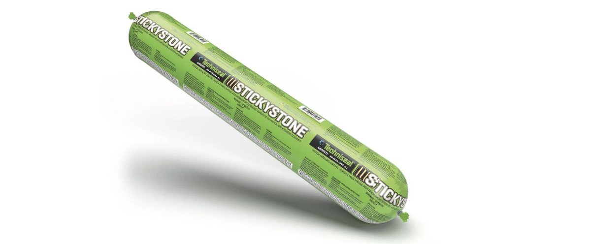 Techniseal StickyStone hardscape adhesive