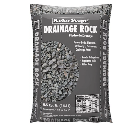 KolorScape Drainage Rock 0.5 Cu Ft Bag