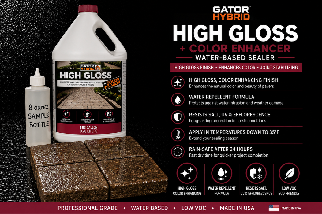 Alliance Gator Hybrid High Gloss Plus Color Sealer Sample, 8 oz