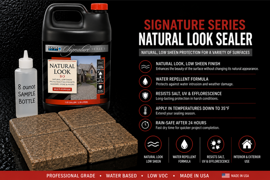 Alliance Gator Signature Series Natural Look Sealer Sample, 8 oz