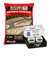 Alliance Gator Dust Bond Stone Dust Color Samples, Both Colors
