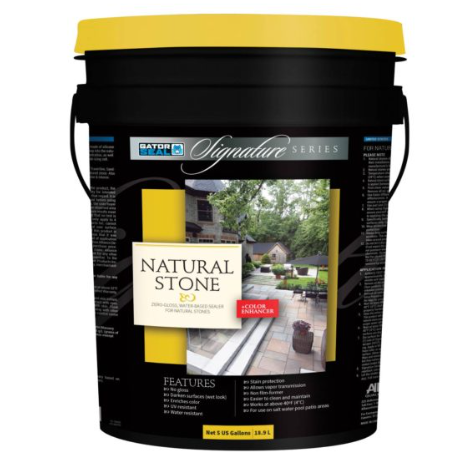 Gator Seal Signature Series Natural Stone + Color Enhancer Zero Gloss Sealer