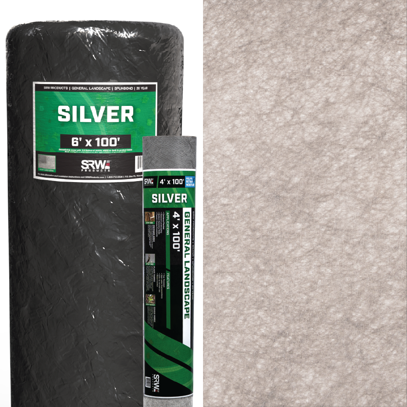 SRW Silver General Landscape Fabric