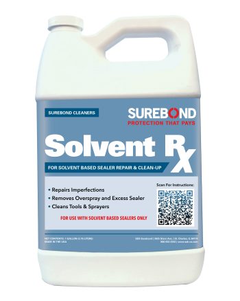 SEK Surebond Solvent RX sealer repair and cleanup solvent gallon
